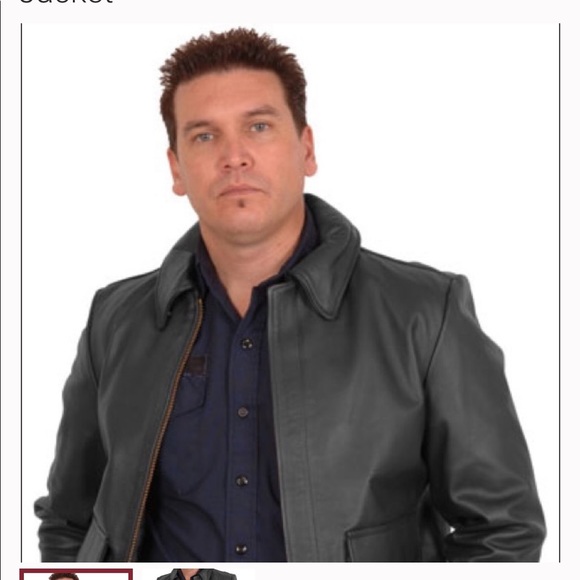 USA Indiana cowhide men’s leather jacket - Picture 3 of 3